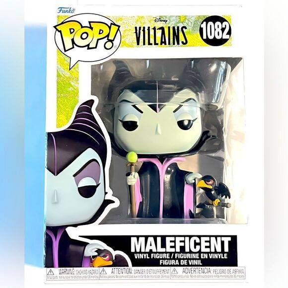 NIB FUNKO POP DISNEY VILLIANS  MALEFICENT #1082 COLLECTIBLE - Picture 1 of 1